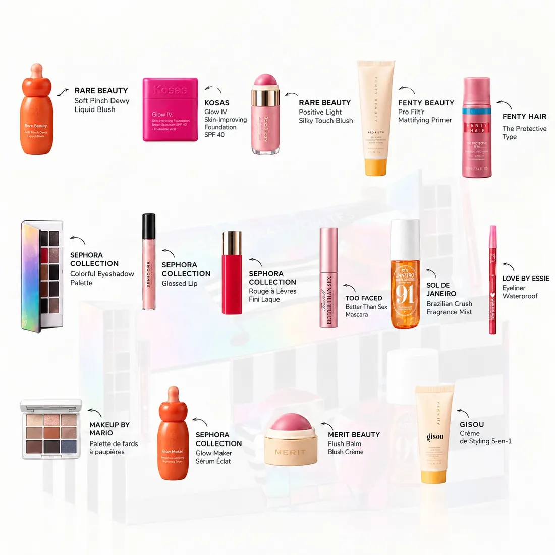 Calendrier de l’Avent Sephora Favorites 2026 fermé