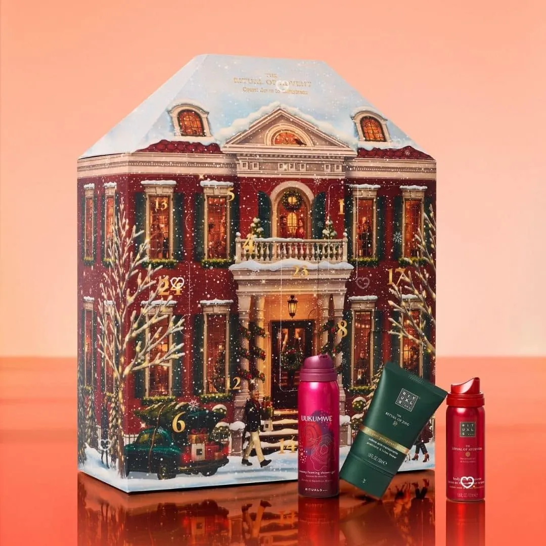 Les soins corps et bougies du coffret