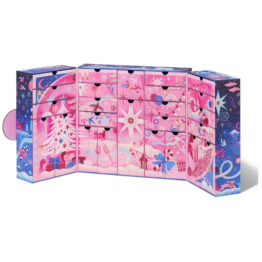 Le coffret Space NK ouvert sur ses cases